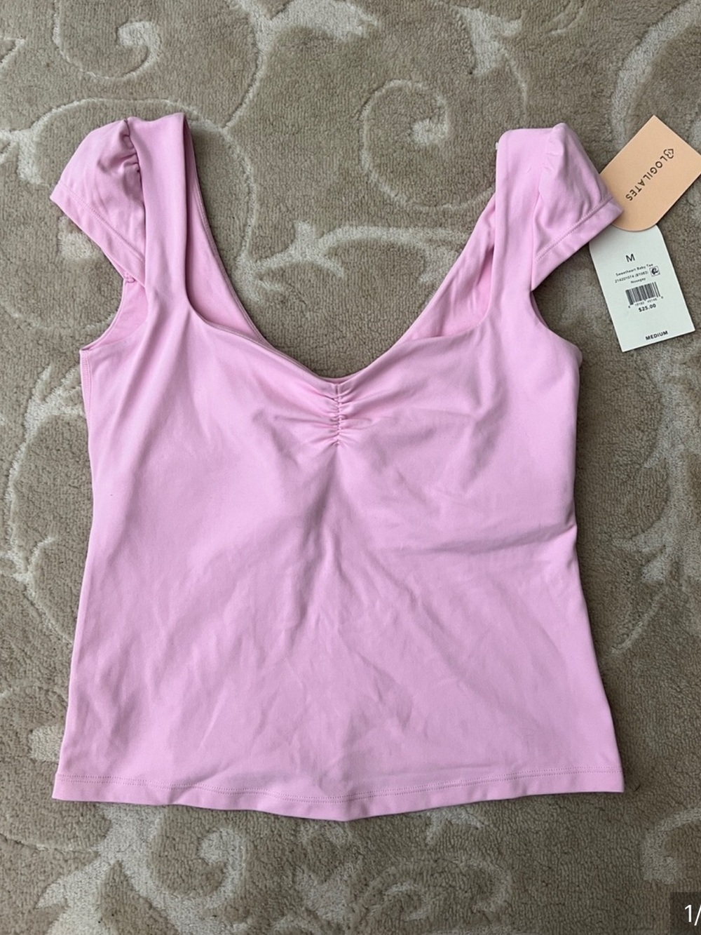 Blogilates sweetheart baby tee
